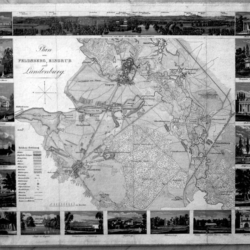 Mapa Liechtensteinských panství